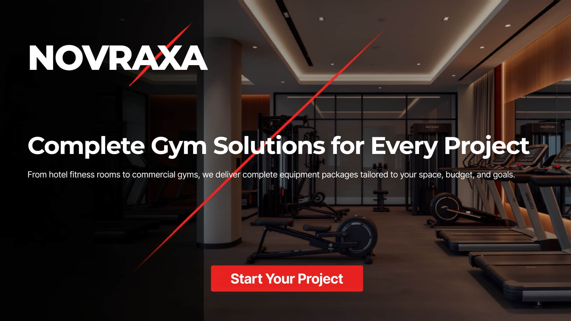 NOVRAXA Fitness Equipment