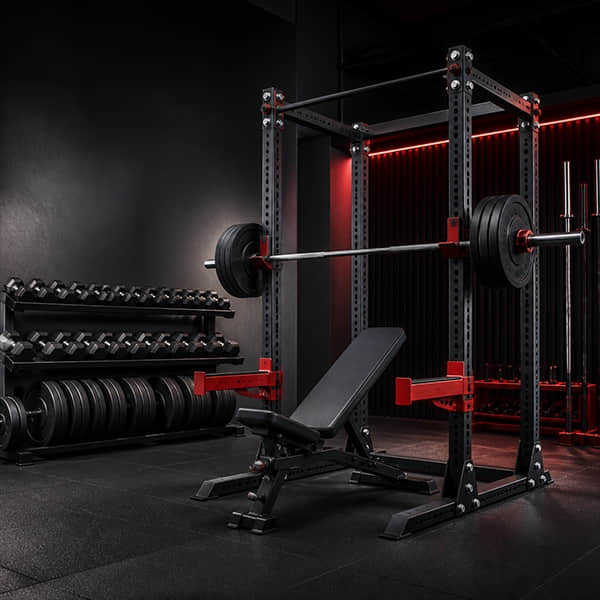 Commercial Free Weights & Power Racks