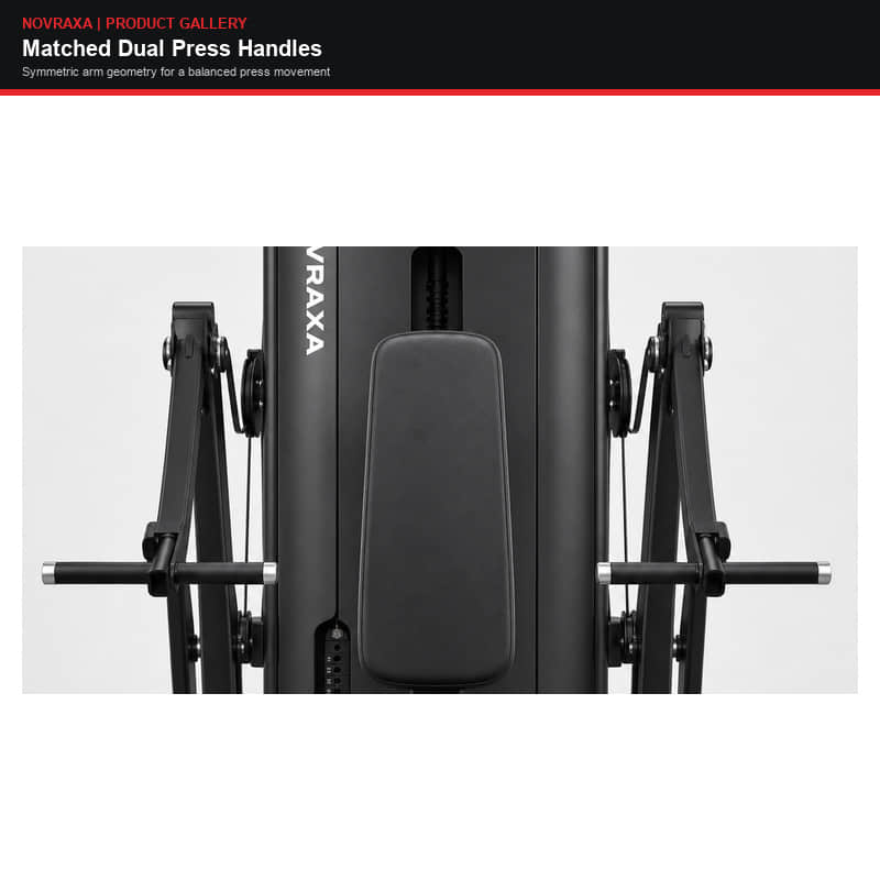 Selectorized Seated Chest Press Machine