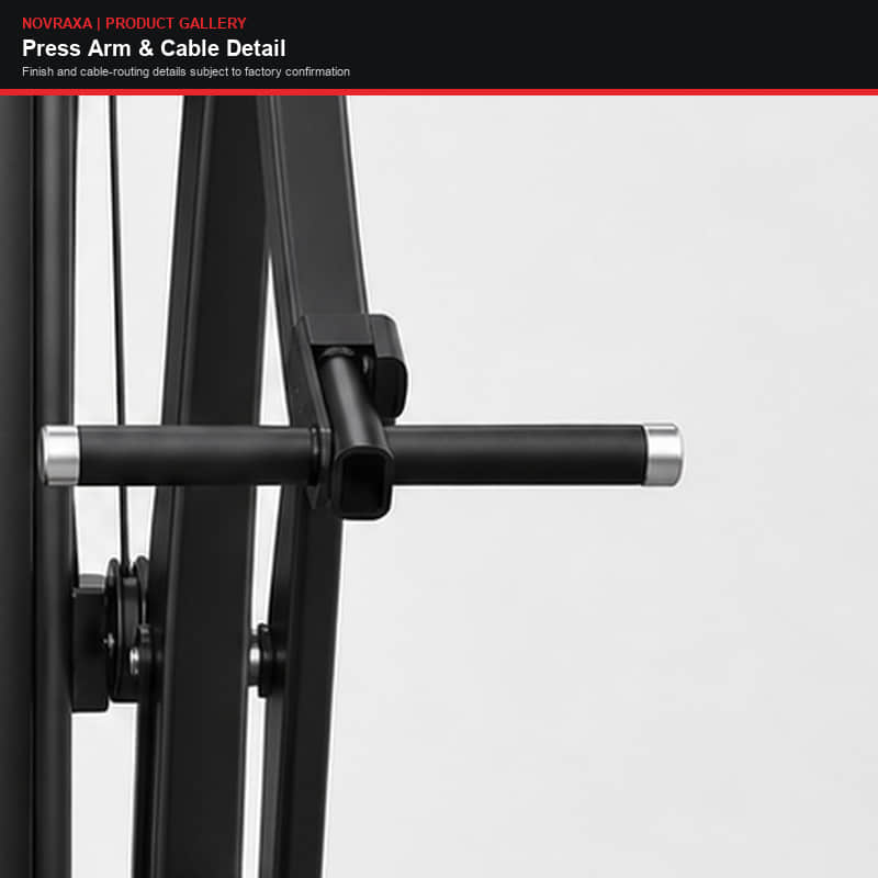 Selectorized Seated Chest Press Machine