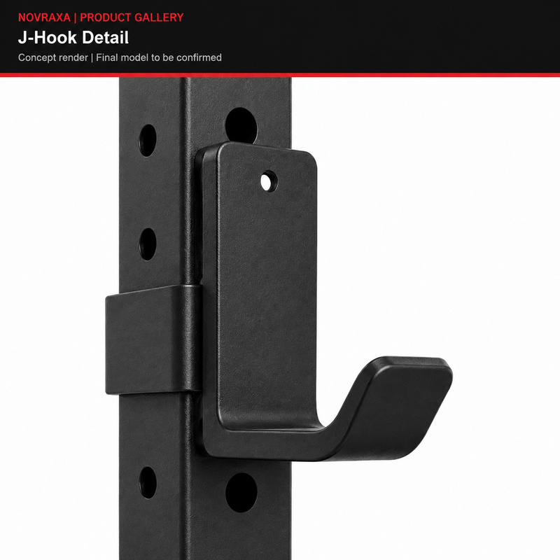 Heavy-Duty Commercial Power Rack