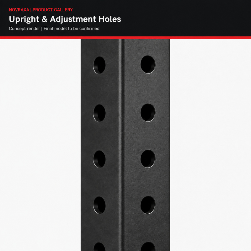 Heavy-Duty Commercial Power Rack