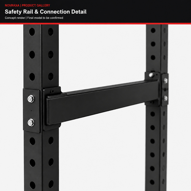 Heavy-Duty Commercial Power Rack