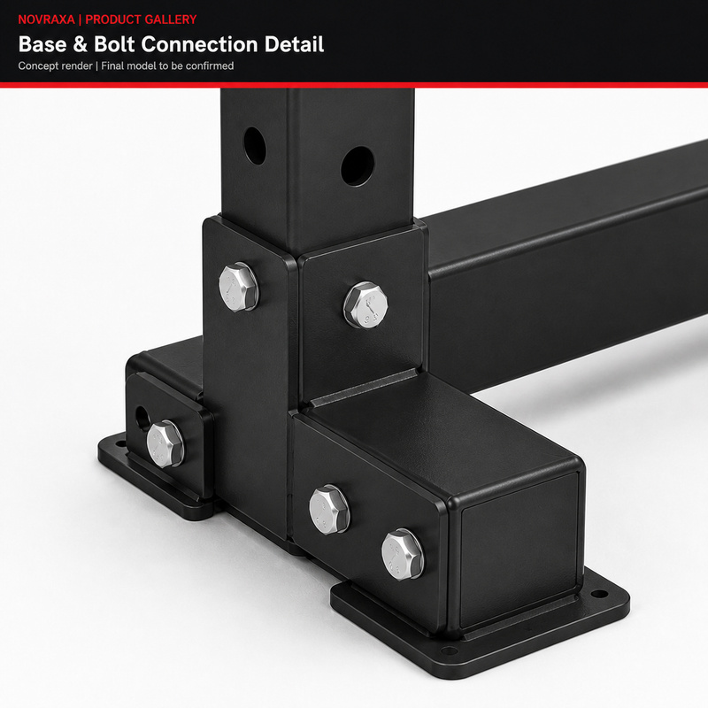 Heavy-Duty Commercial Power Rack
