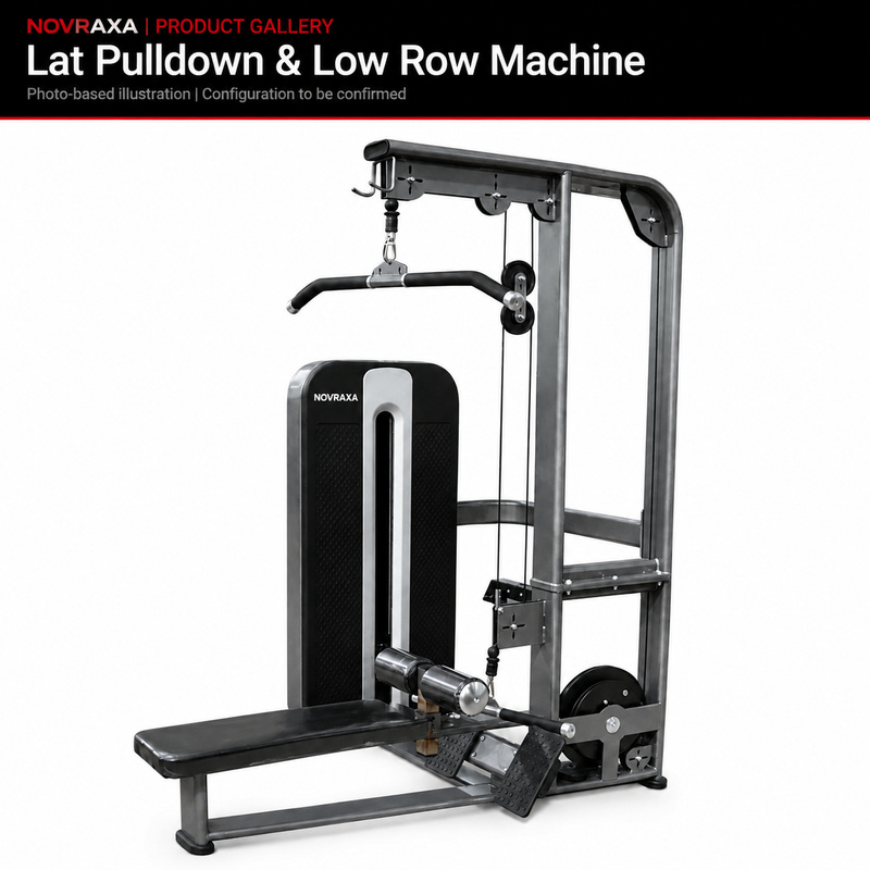 Selectorized Lat Pulldown Machine
