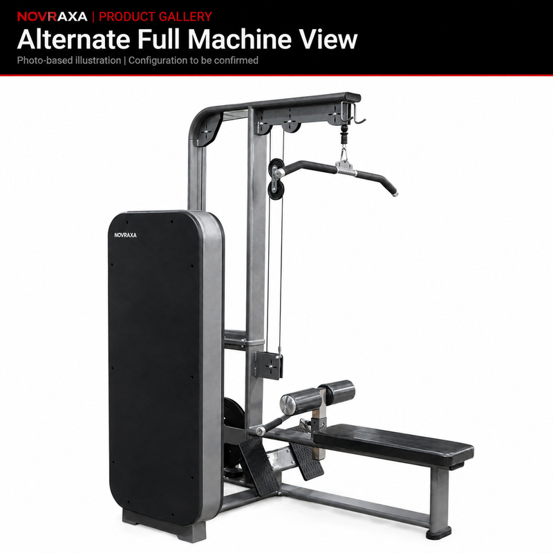 Selectorized Lat Pulldown Machine