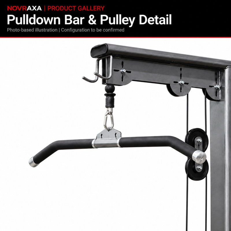 Selectorized Lat Pulldown Machine