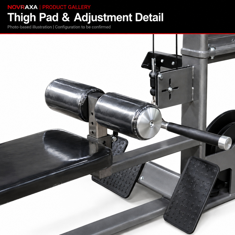 Selectorized Lat Pulldown Machine