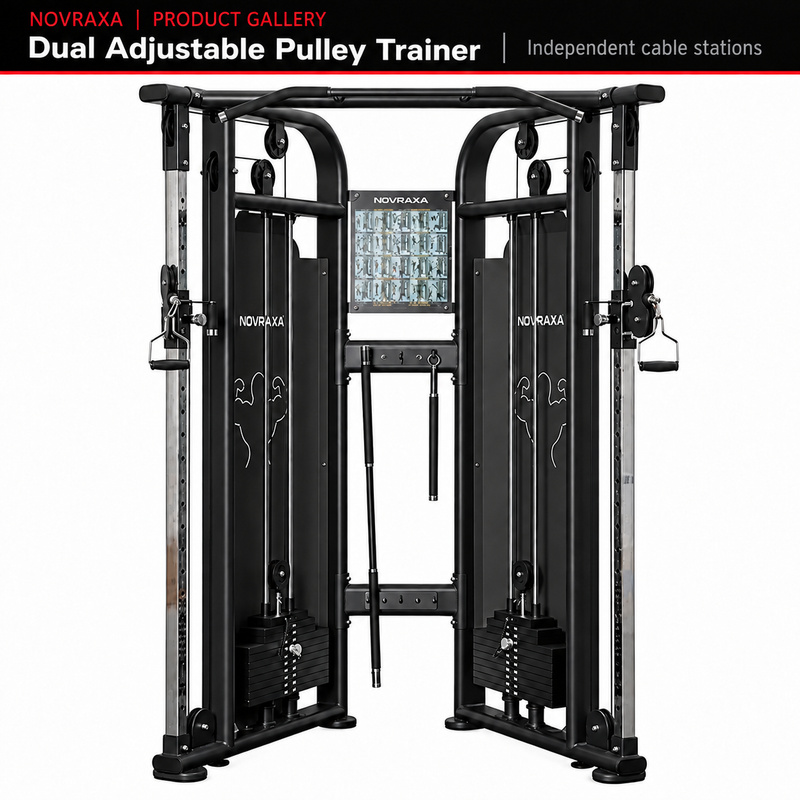 Dual Adjustable Pulley Functional Trainer
