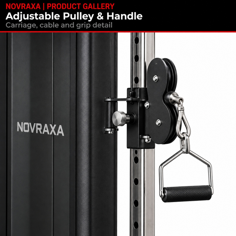 Dual Adjustable Pulley Functional Trainer