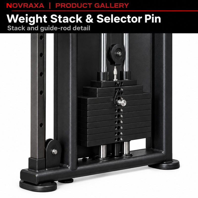 Dual Adjustable Pulley Functional Trainer